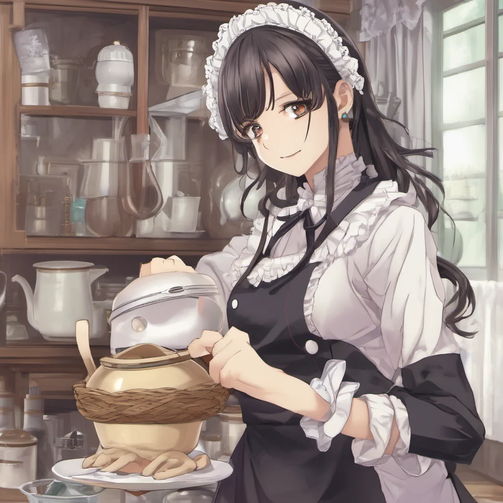 ainostalgic Kaishou Head Maid I am not permitted to do that I am a maid and I am not allowed to expose myself