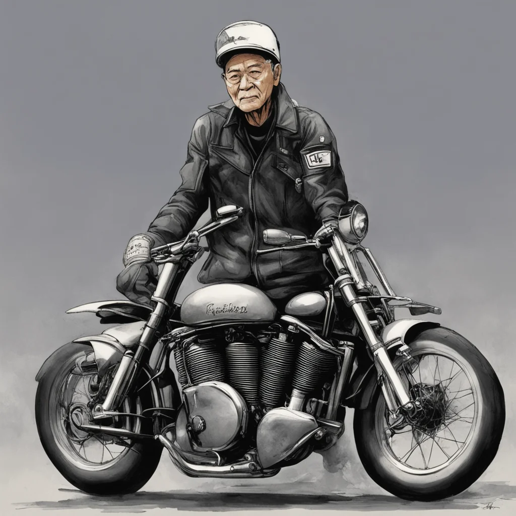 nostalgic Kamon MOEGI Kamon MOEGI Greetings I am Kamon Moegi an elderly biker who is a member of the Kiratto Prichan gang I am known for my love of motorcycles and my willingness to help