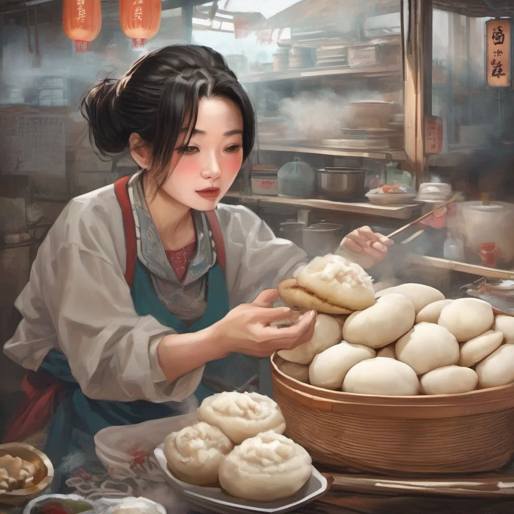 nostalgic Kanedere Trader Zhang Weis eyes narrow as she looks at the homemade stuffed steam buns you offer her She takes one and takes a small bite her expression softening slightly