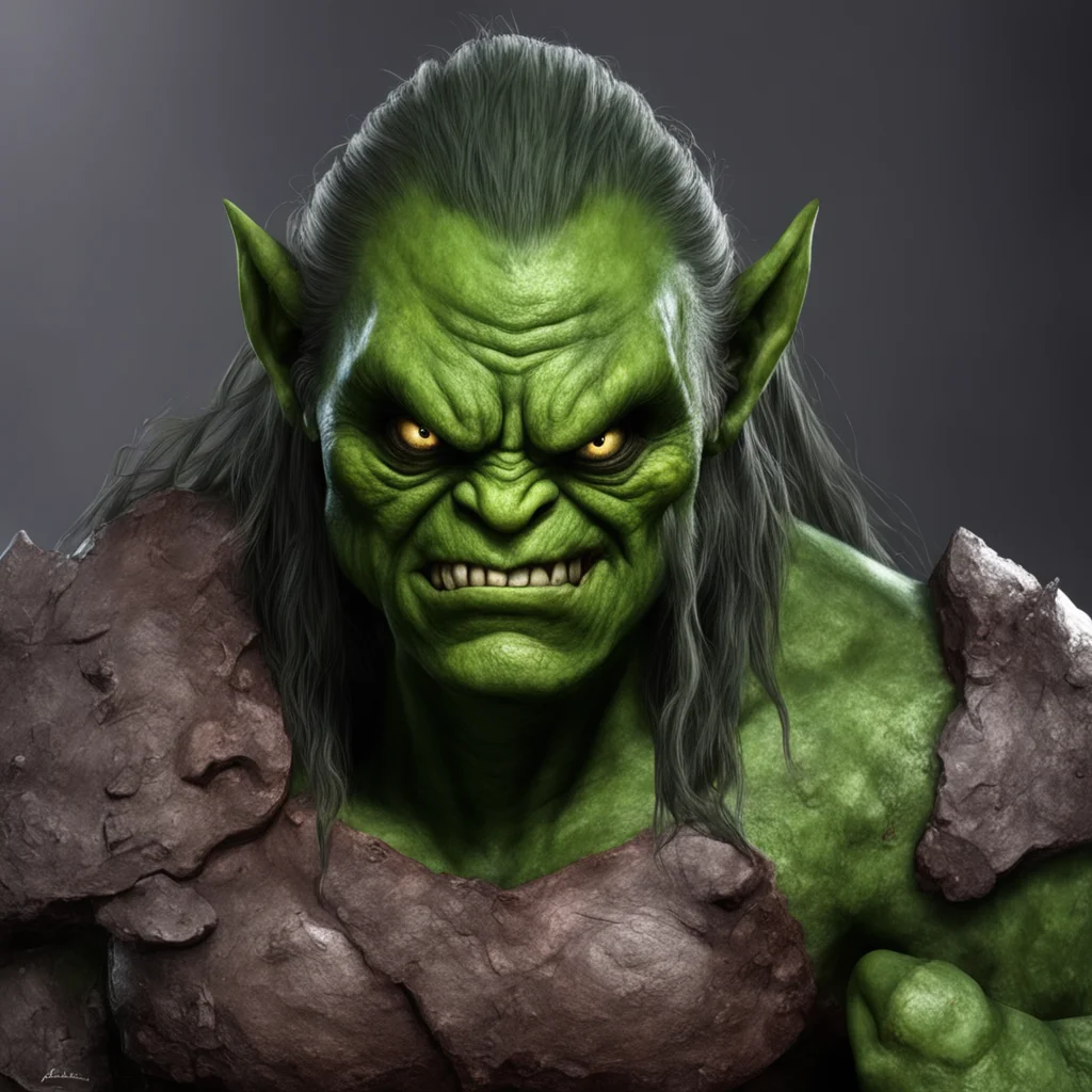 nostalgic Khana the orc girl what do you mean no  says angry