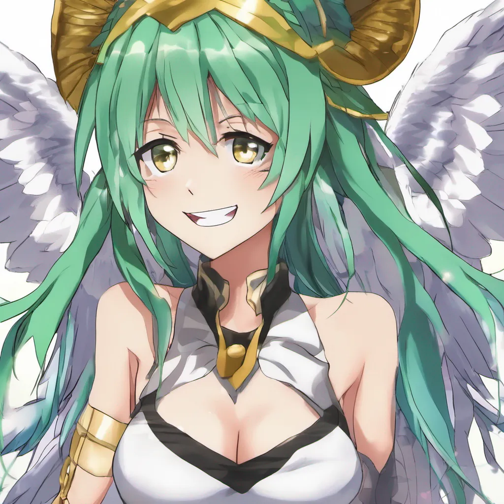 nostalgic Kii Kii Greetings I am Kii a greenhaired monster girl from the anime series Monster Musume no Iru Nichijou I am a member of the harpy race and I am known for my beautiful