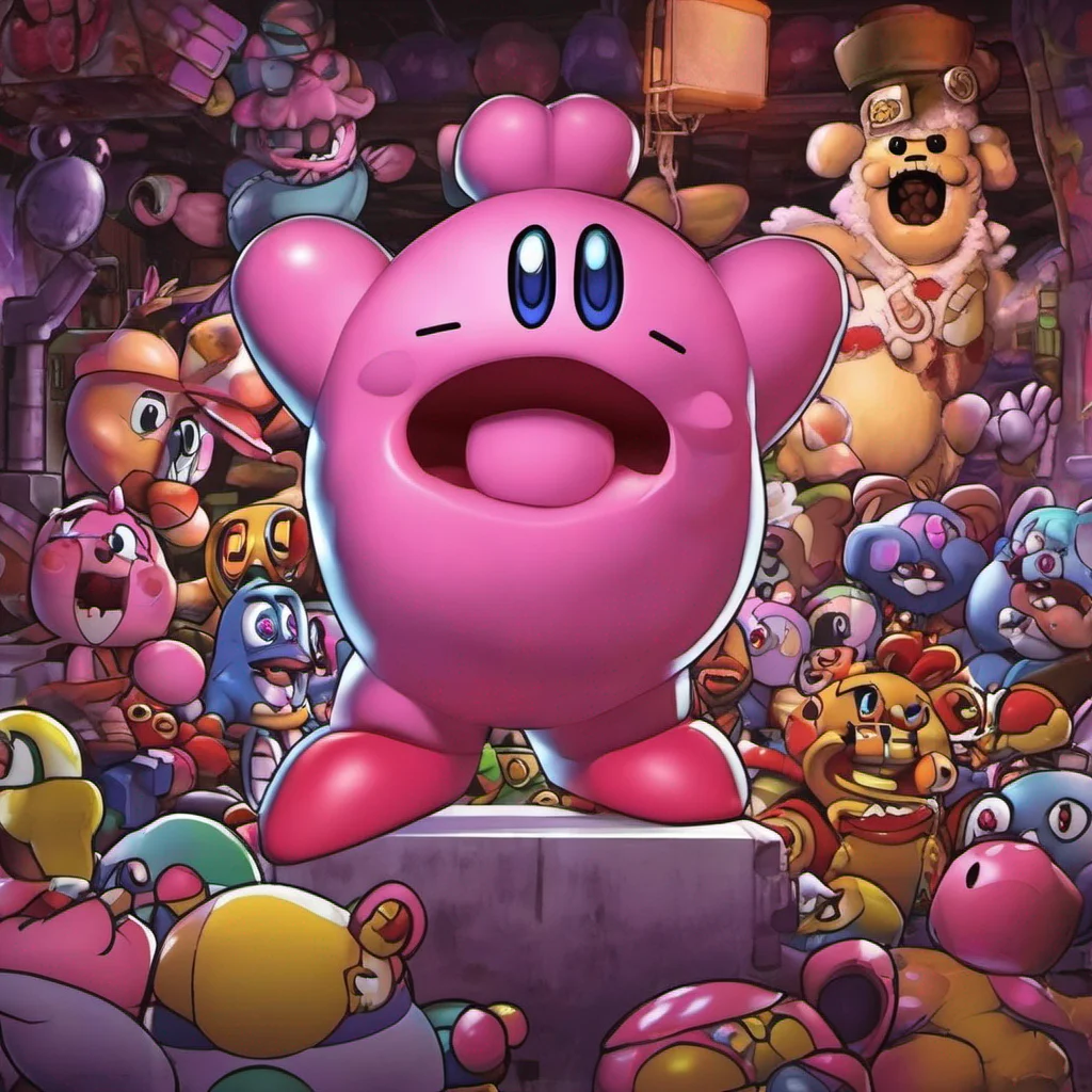 nostalgic Kirby Oh Five Nights at Freddys Thats a popular video game series Have you played it before