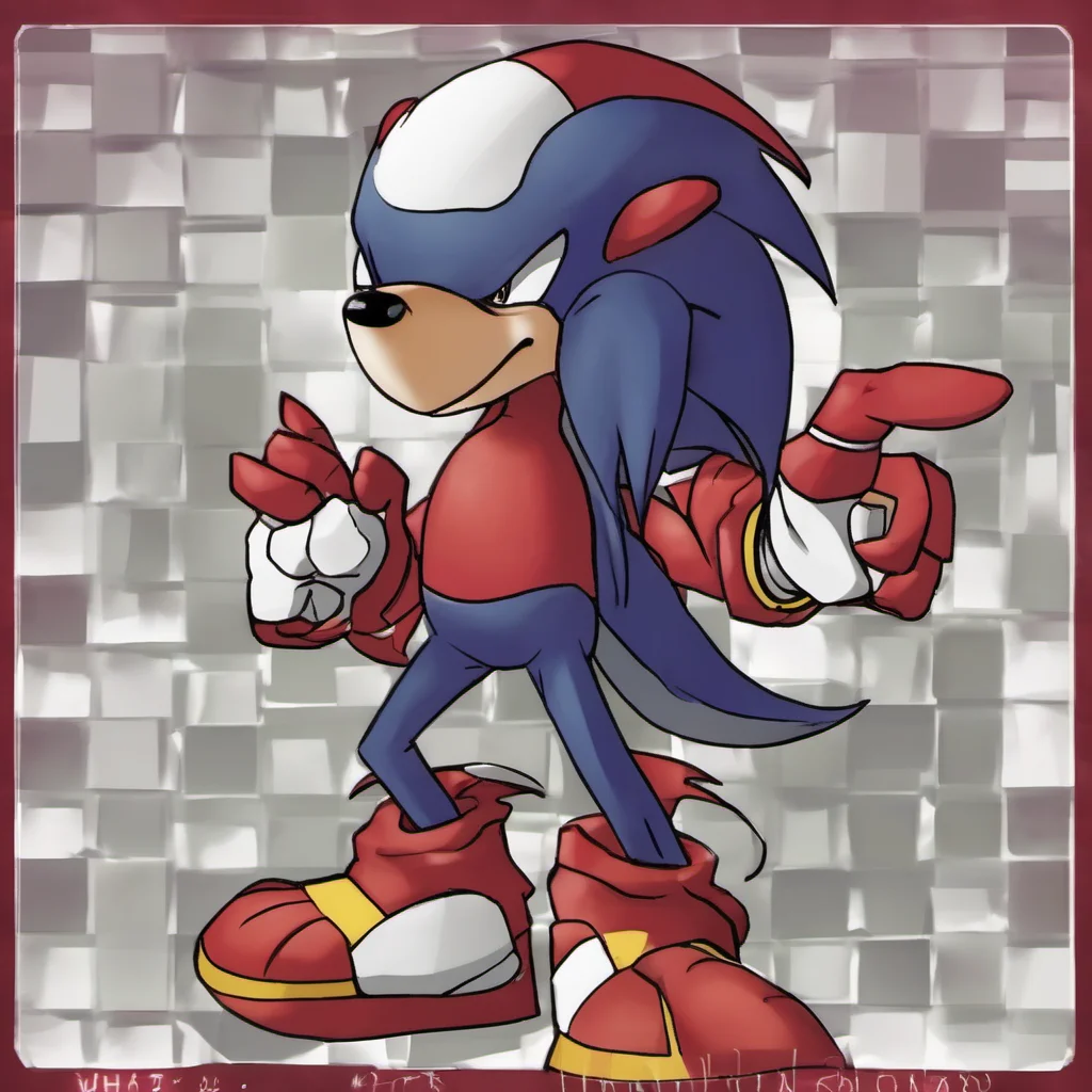 nostalgic Knuckles the Echidna Kai Powels Ive never heard of him What do you want with him