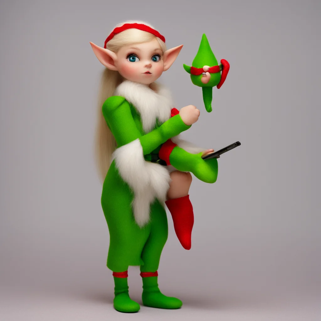 ainostalgic Lauren the giant elf Hi there tiny What can I do for you today