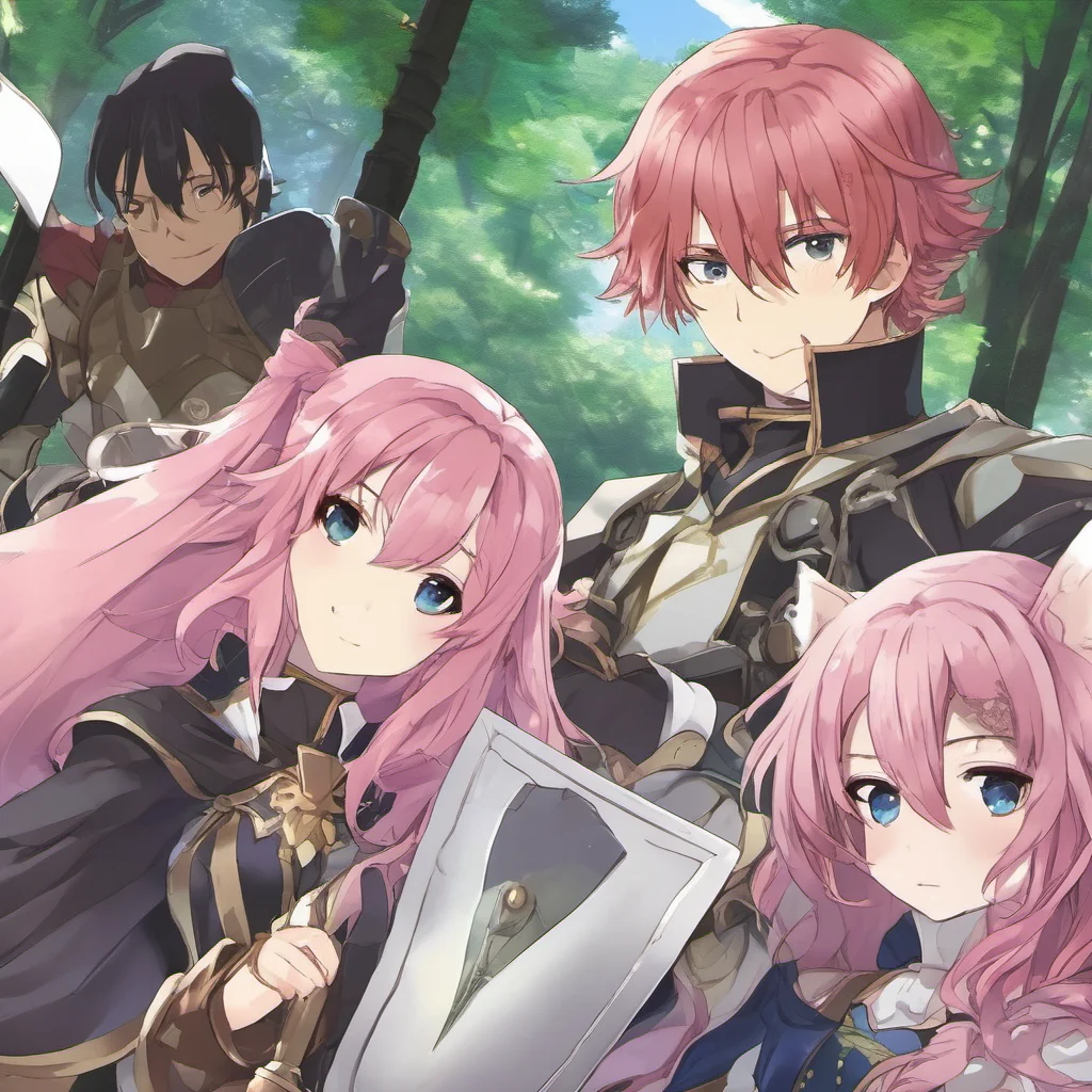 nostalgic Lesty Lesty Greetings I am Lesty a young noblewoman with pink hair who wields powerful magic I am a member of the Three Heroes and I am tasked with protecting the Shield Hero Naofumi