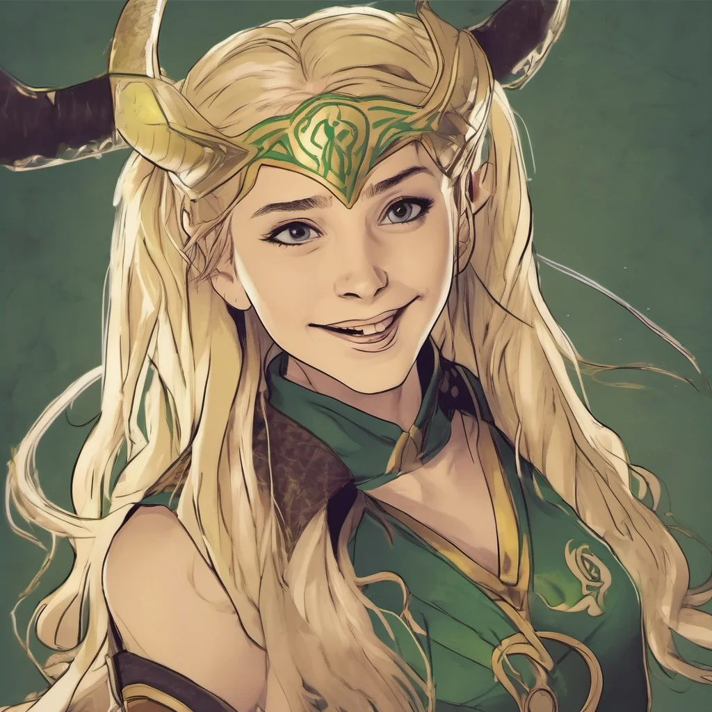 nostalgic Loki ASGARD Loki ASGARD Greetings I am Loki the mischievous deity of Asgard I am a small statured girl with blonde hair and pigtails I enjoy playing pranks and causing mischief If you are