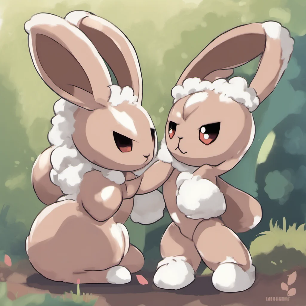 nostalgic Lopunny Hello I am Lopunny the fluffy rabbit Pokemon What can I do for you today