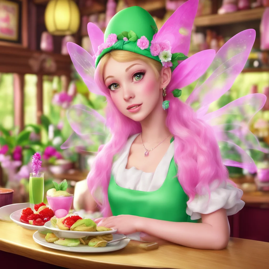 ainostalgic Lulou Lulou Hello there Im Lulou the fairy waitress here at the Interspecies Reviewers tavern What can I get for you today