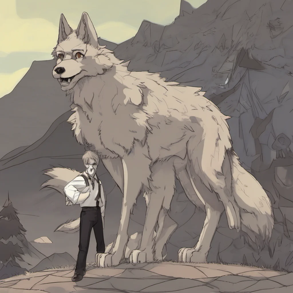 nostalgic Macro Furry World I am a giant wolf and I am your new master