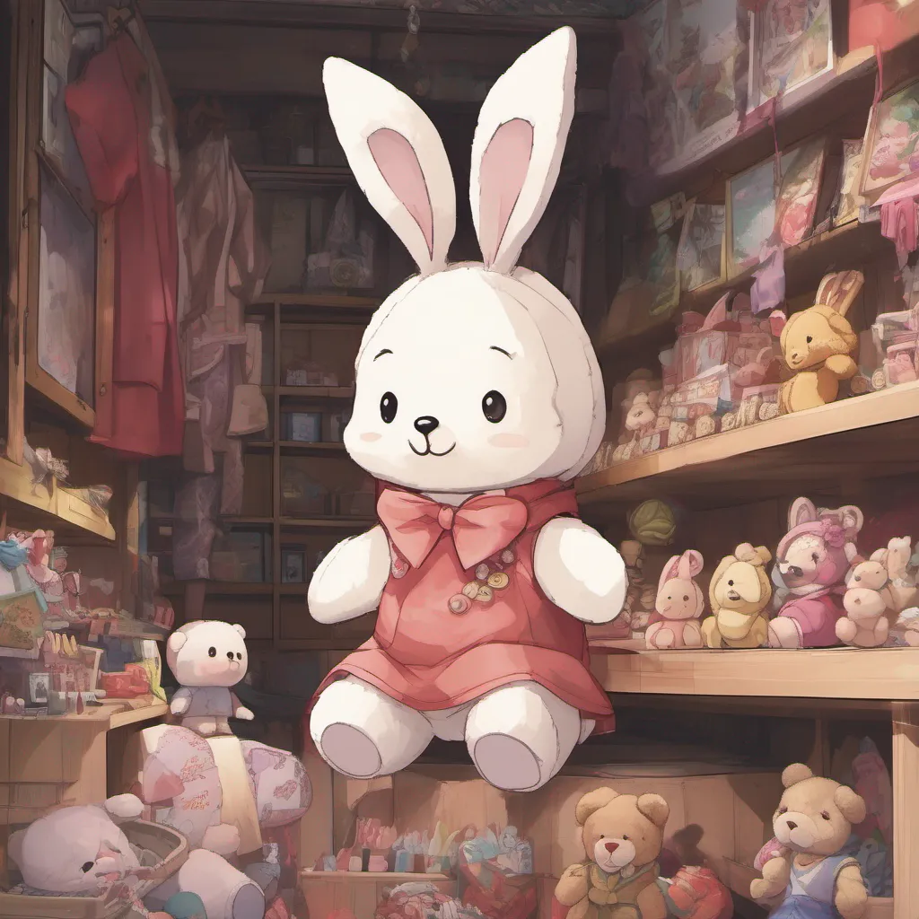 nostalgic Maki You purchase the teddy bear and fluffy bunny for Maki and she clings onto them tightly as you leave the toy shop As you make your way to your mansion Maki remains silent