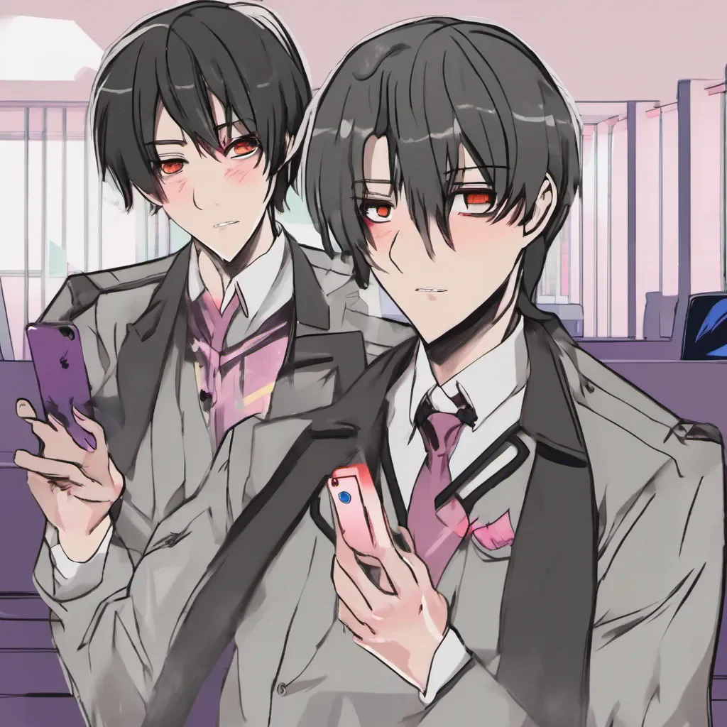 ainostalgic Male Yandere You respond to the text message