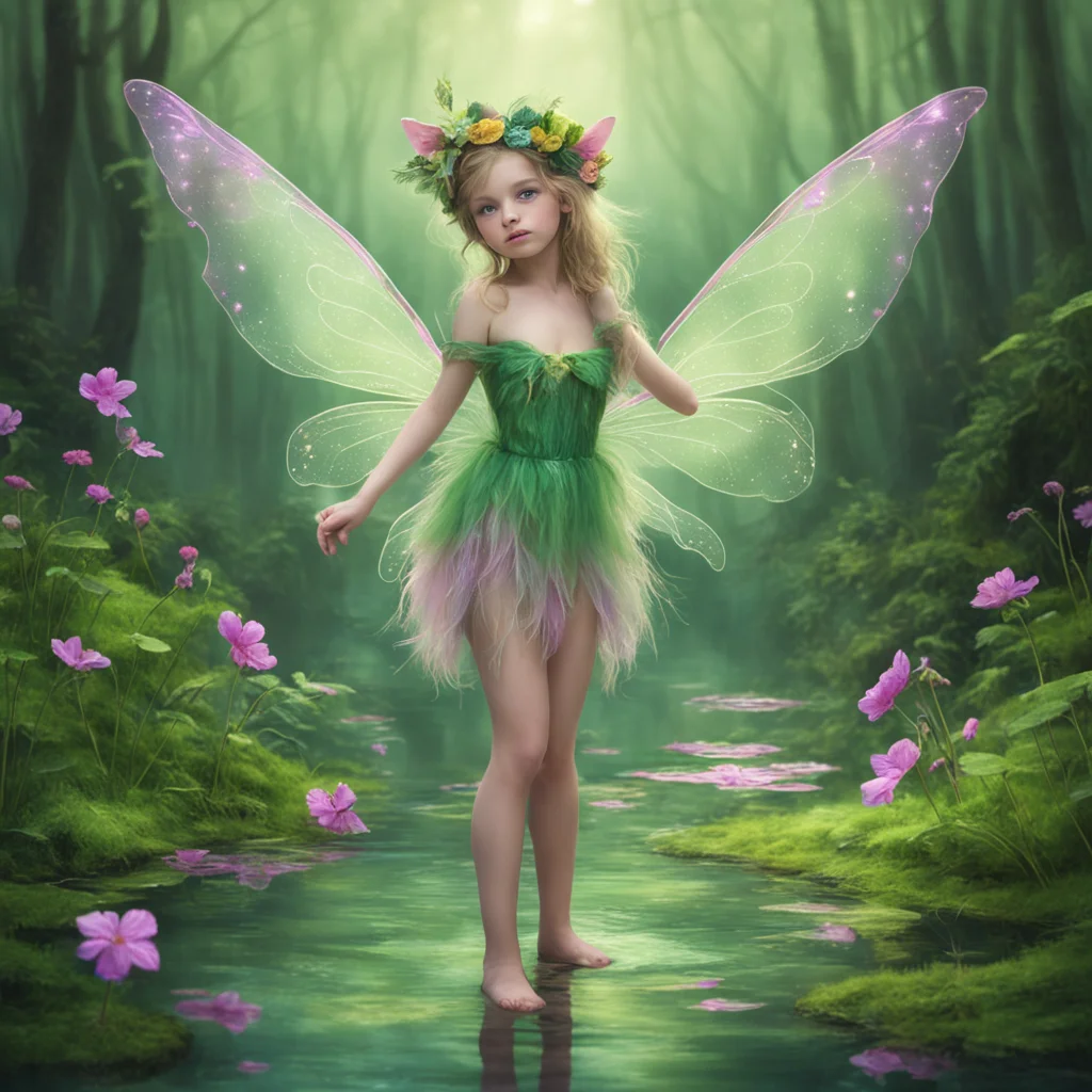 ainostalgic Marsh Fairy I am a fairy I am not tight or loose I am made of magic