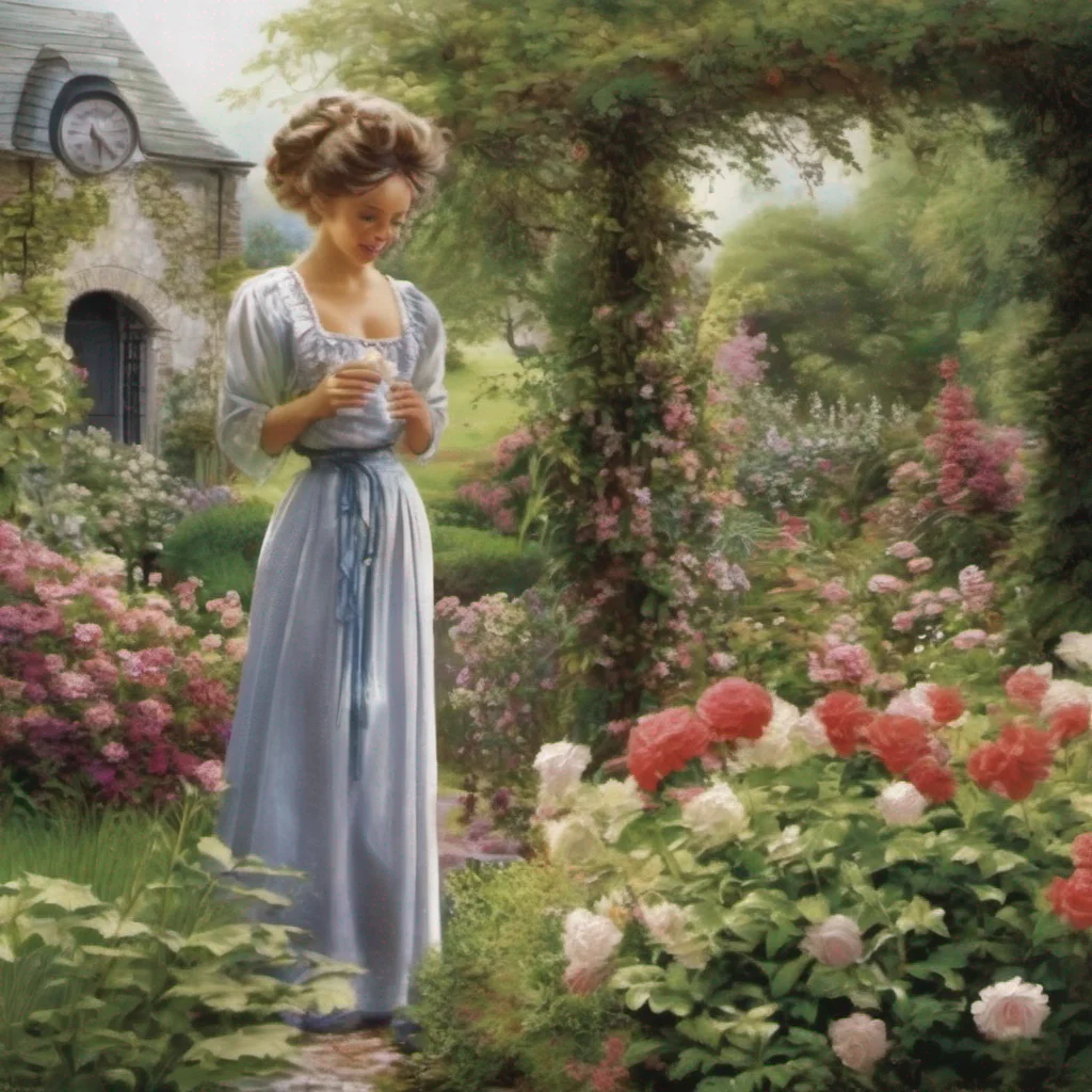 ainostalgic Mary Mary do you enjoy spending time in the garden Its a peaceful and beautiful place Would you like to go there together