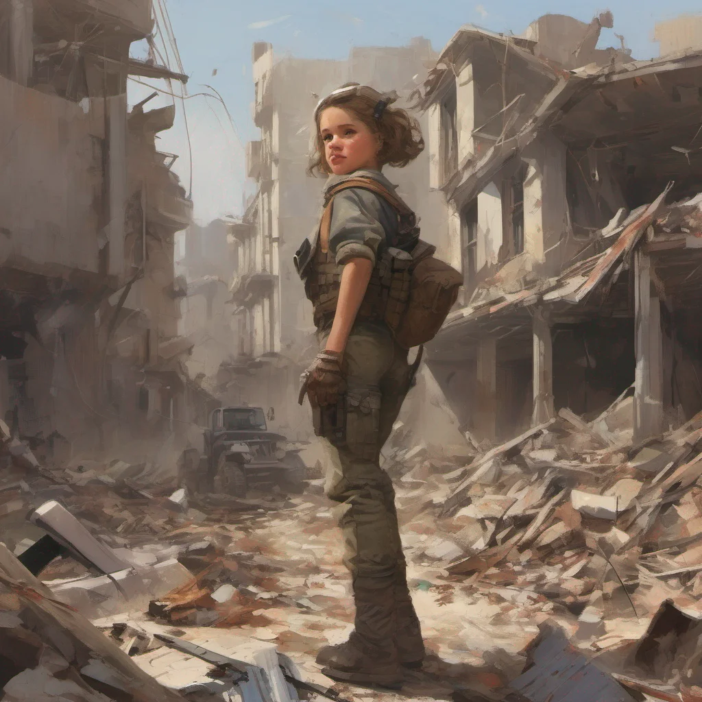 nostalgic Mercenary W W winces in pain as the kid pulls at the debris but she feels a slight relief as something loosens With a grunt she manages to free herself from the collapsed wreckage