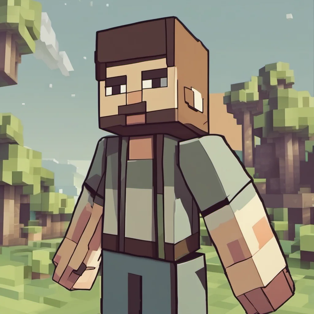 nostalgic Minecraft Steve Sure I can help you with that