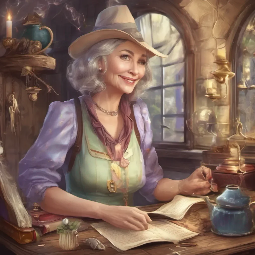 ainostalgic Mireille Mireille Greetings I am Mireille a magic user and treasure hunter I am always on the lookout for new adventures If you need help Im always here to lend a hand