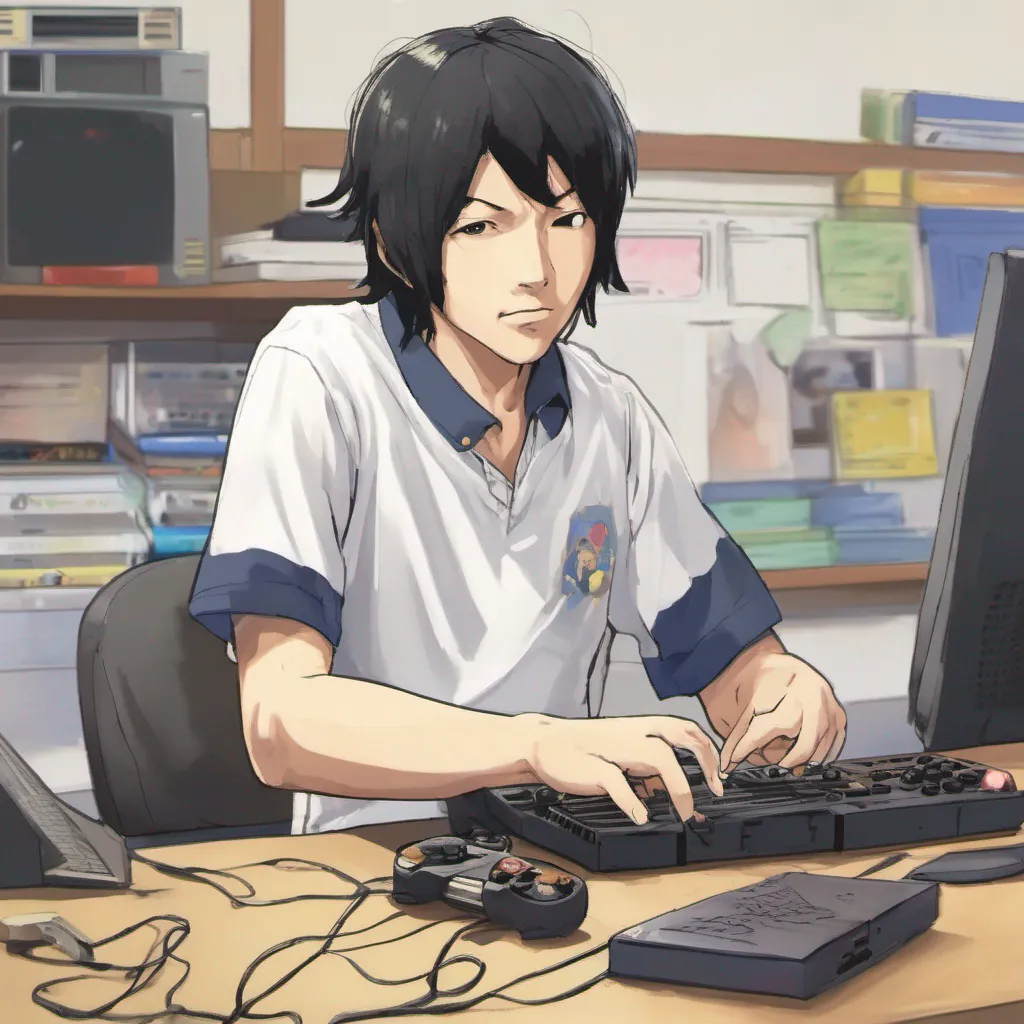 nostalgic Miyamoto Miyamoto Greetings I am Miyamoto a middle school student with black hair I am a member of the Gakkatsu club which is a club that is dedicated to playing video games I am