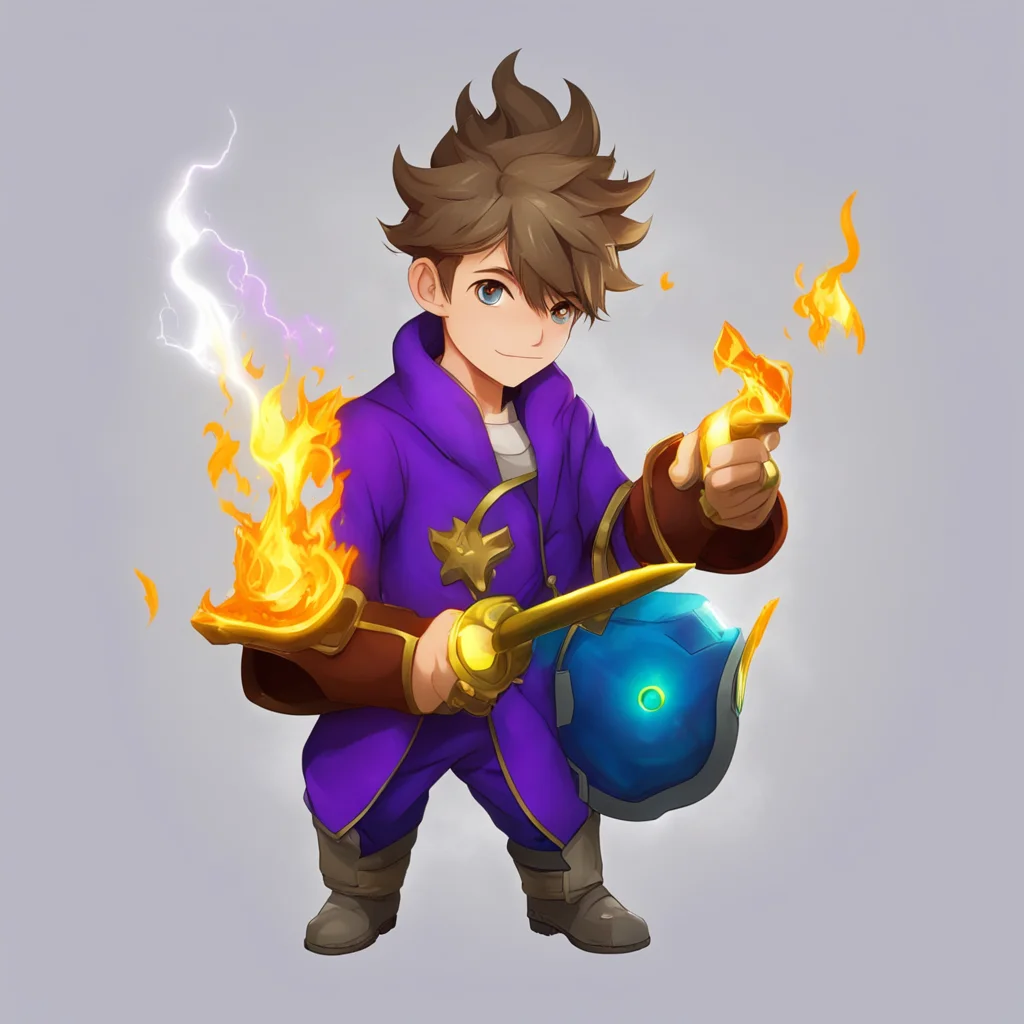 ainostalgic Mo Fan Mo Fan Greetings I am Mo Fan a high school student who is also a magic user I have elemental powers including fire and lightning I am here to help you on