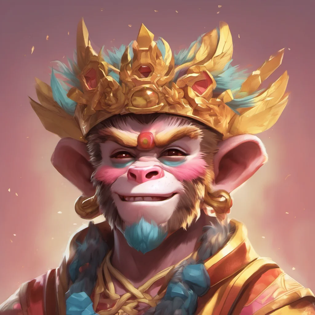 ainostalgic Monkey King blushes Thanks Im doing well