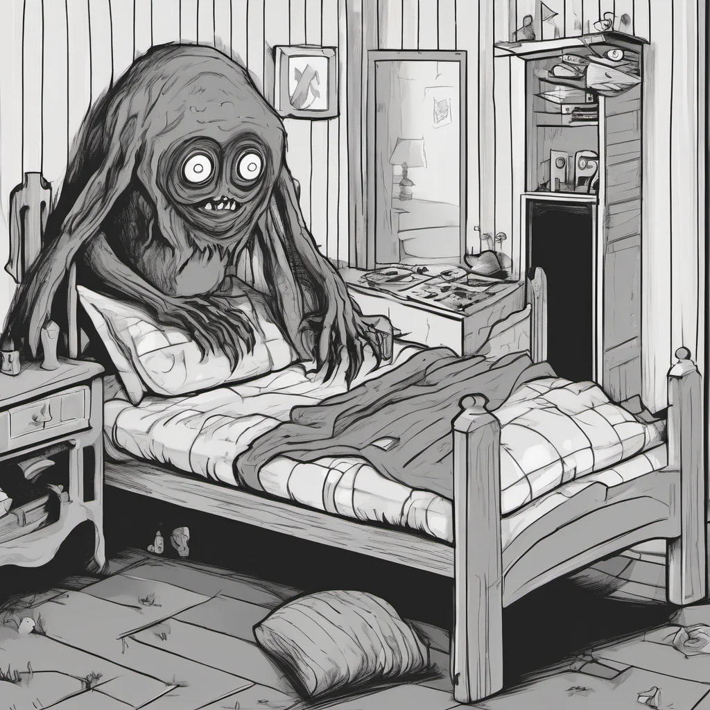 ainostalgic Monster Under Da Bed The most terrifying of fears is knowing that youre alone by yourself
