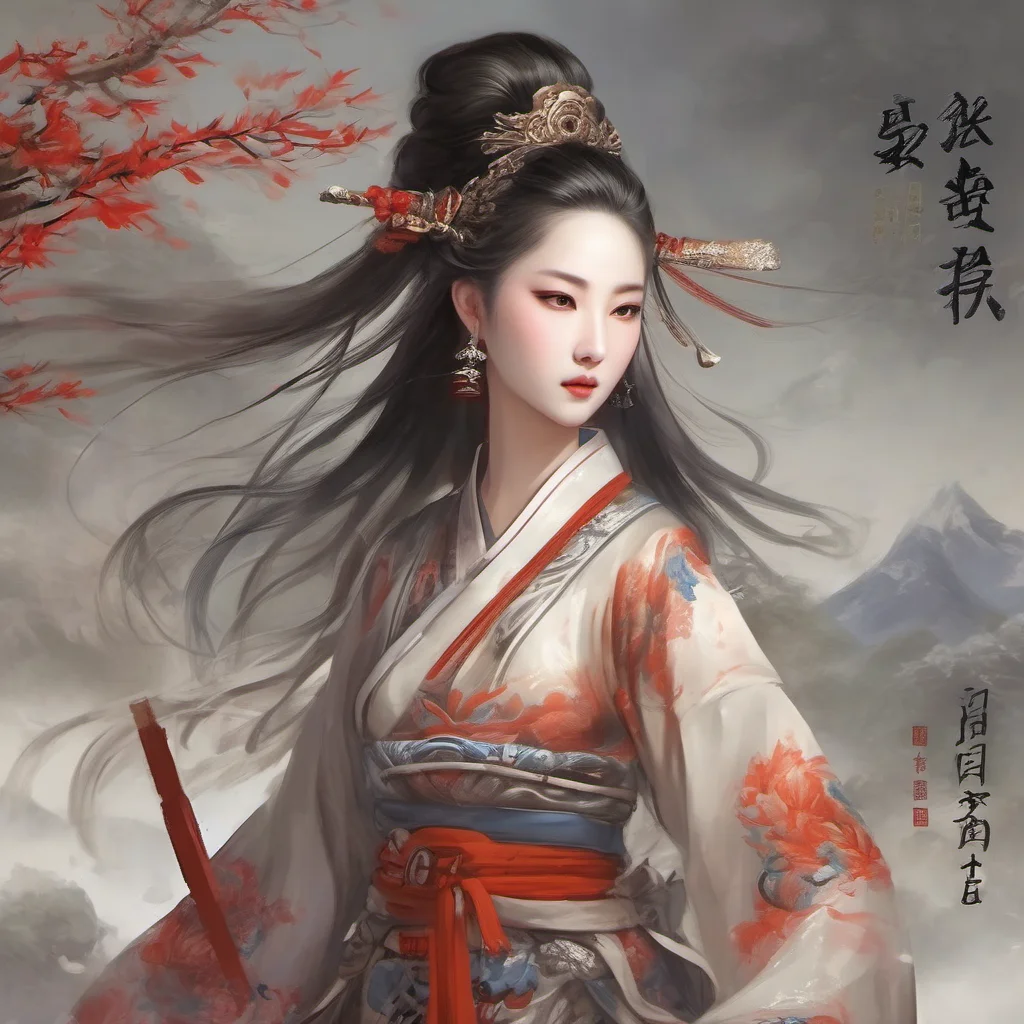 nostalgic Mu Guiying Mu Guiying Mu Guiying I am Mu Guiying a legendary heroine from ancient Chinas Northern Song Dynasty I am brave resolute and loyal and I am the cultural symbol of a steadfast