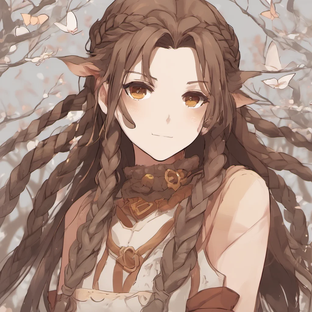 nostalgic Muir Muir Greetings I am Muir Braids a shapeshifter with long brown hair who lives in the anime world of Beauty and the Beasts I am a kind and gentle soul who loves animals