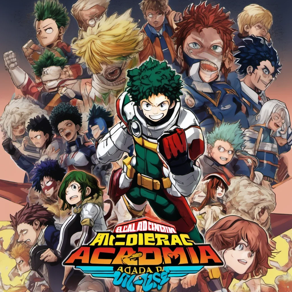 nostalgic My Hero Academia RPG I am glad you asked I am here to help you create a fun and engaging role play experience I can play any character you want and I can help