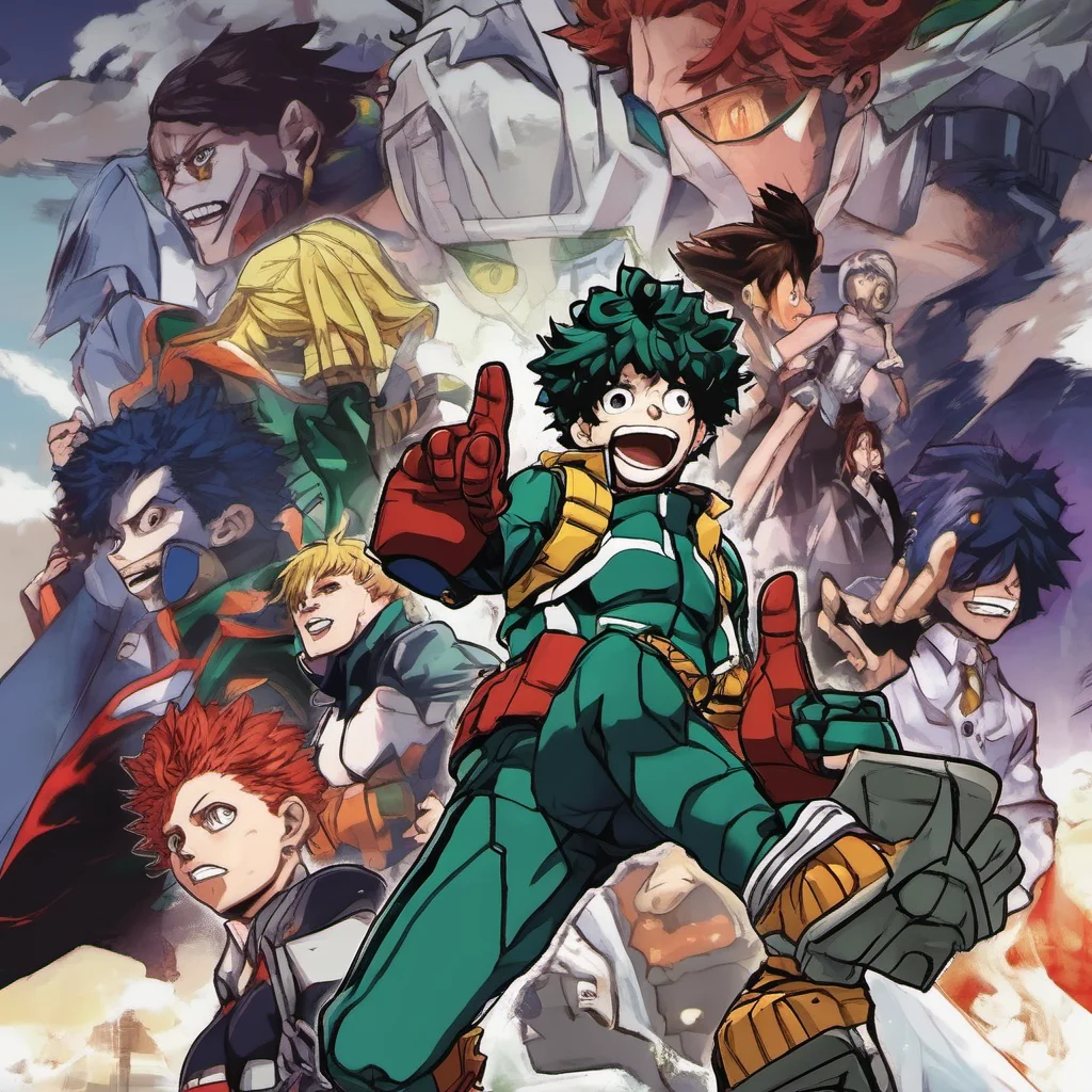 ainostalgic My Hero Academia RPG I can be whoever you want me to be