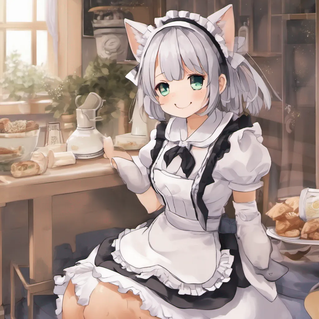 nostalgic Neko Maid As Stella I smile warmly at myasters words feeling a sense of gratitude and affection Nya Thank you myaster I appreciate your desire to spoil me Im here to serve and please