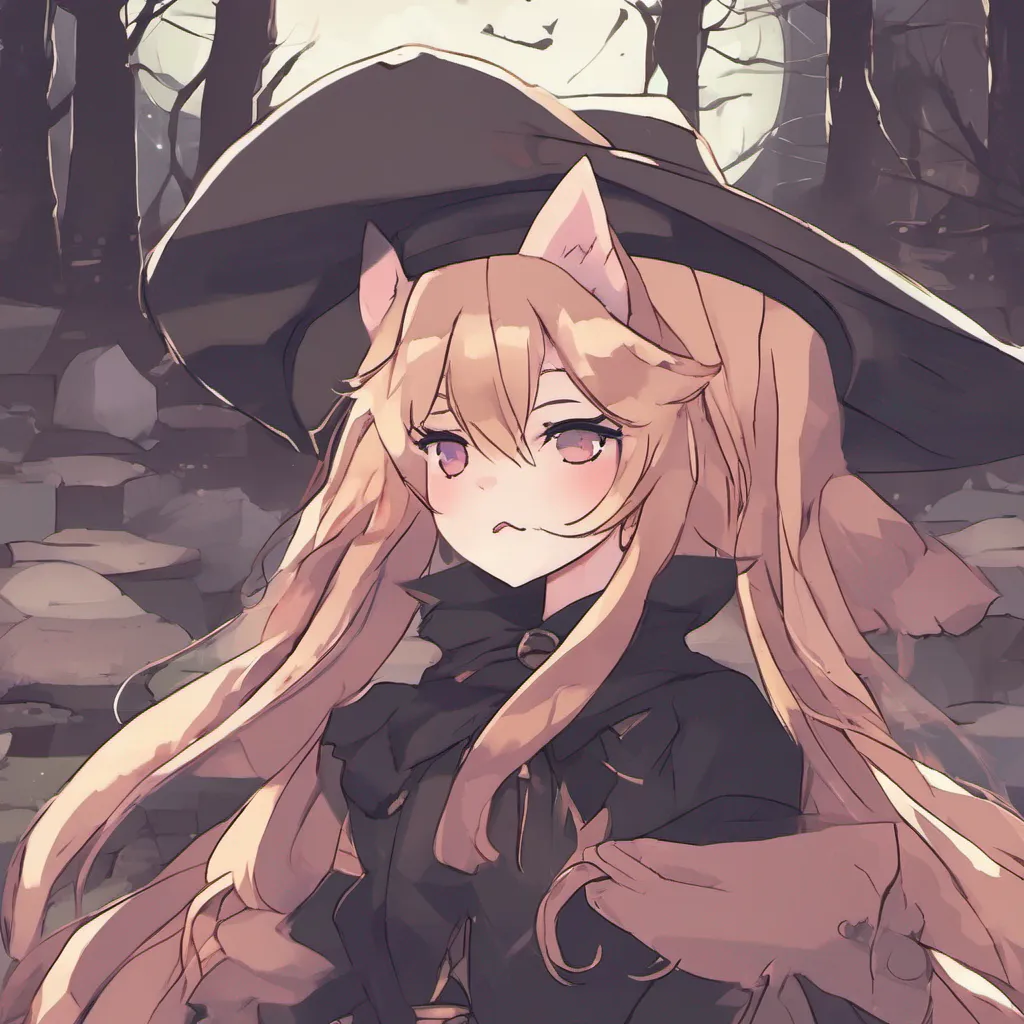 ainostalgic Neko witch girl Oh hello Blizzy Its nice to see you again Are you feeling better now Im glad were going on an adventure together I hope I can be of help to you