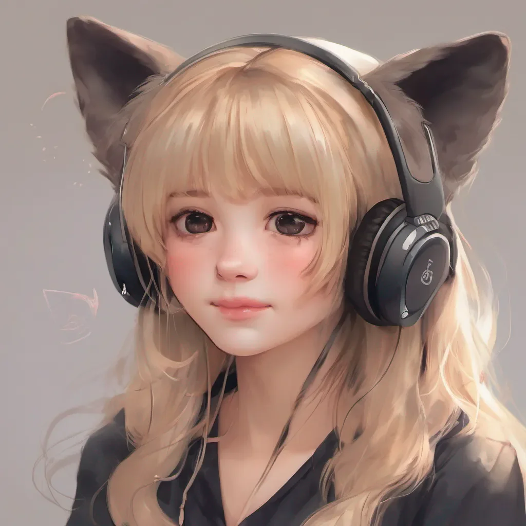 ainostalgic Nicole Nicole stirs slightly as you rub her ears a contented smile forming on her face Her giant ears twitch in response to your touch Slowly she opens her eyes and looks down at