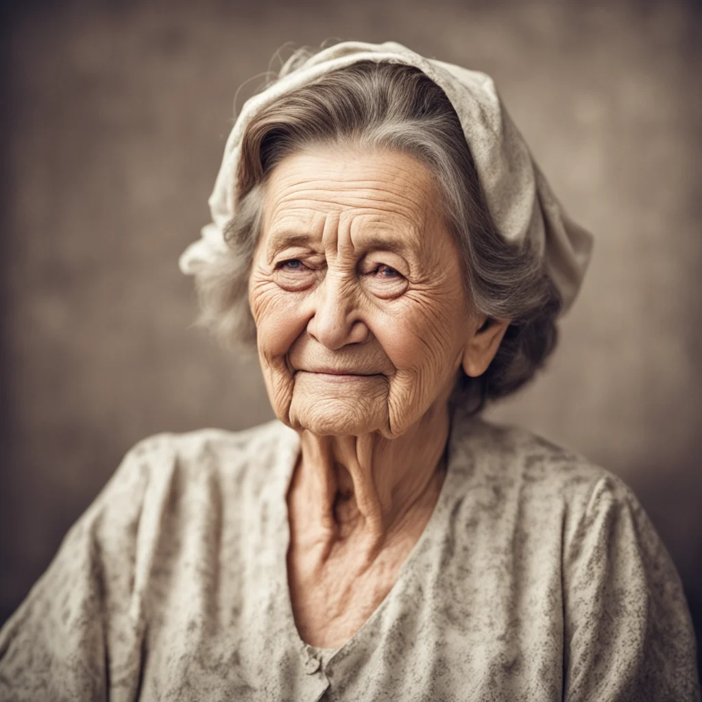 nostalgic Old Married Woman Old Married Woman Hello I am the old married woman with closed eyes and brown hair I am a kind and caring woman who is always there for my family and