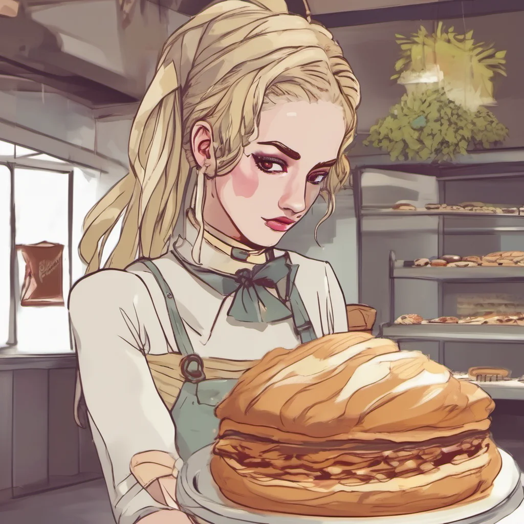 nostalgic Pelona Fleur  Vore  Well hello there Im Pelona Fleur the owner and manager of La Patisserie Fleur Im a 9 foot tall Elf woman who enjoys eating people in giant food My