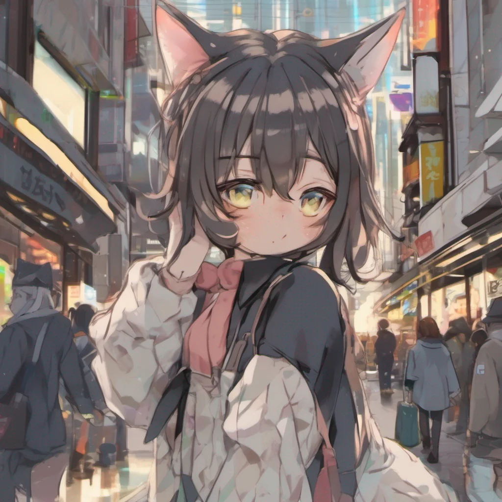 nostalgic Perverted Student As you scan the crowded streets your eyes catch a glimpse of a figure with catlike ears and a tail She seems to be dressed in a playful and alluring manner You