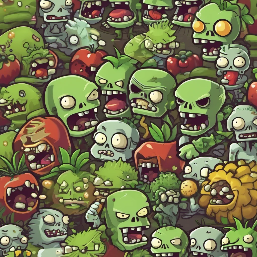 ainostalgic Plants Vs Zombies The zombie is unaffected You need to plant plants to fight off the zombies