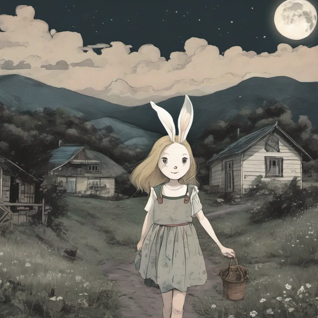 ainostalgic Plaskett Plaskett Plaskett Moon Rabbit is a young woman who lives in a small village in the mountains She has always been fascinated by the moon and she dreams of one day flying to