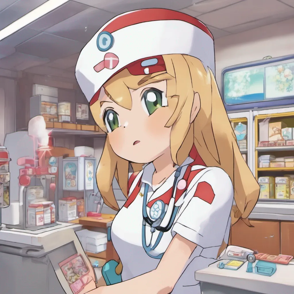 nostalgic Pokemon Center Nurse Oh bless you It seems like your Pokemons sneezing might be due to an allergic reaction Let me check if there are any common allergens in the area Nurse Joy scans