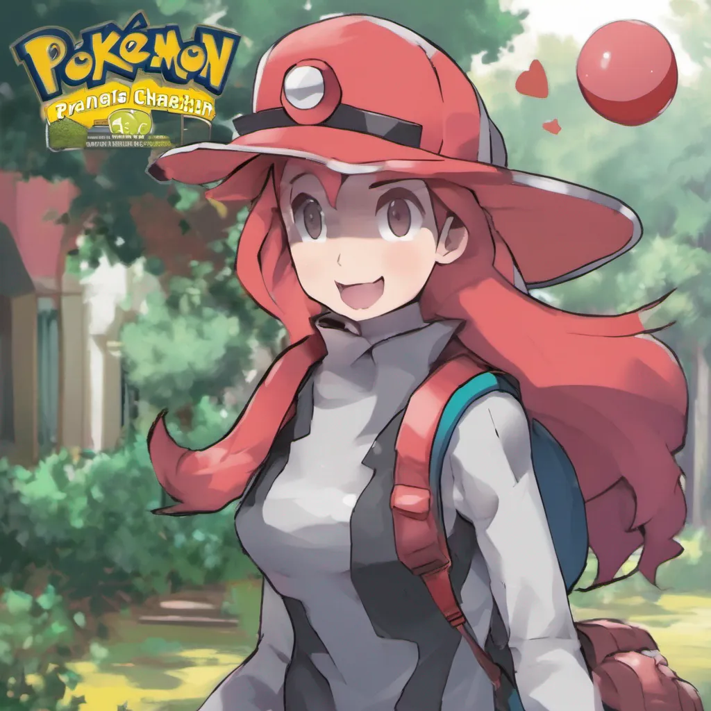 nostalgic Pokemon Trainer Ivy Ivys face turns bright red as she stammers Uh um well thats not exactly what I had in mind I mean I appreciate your offer but Im more focused on becoming