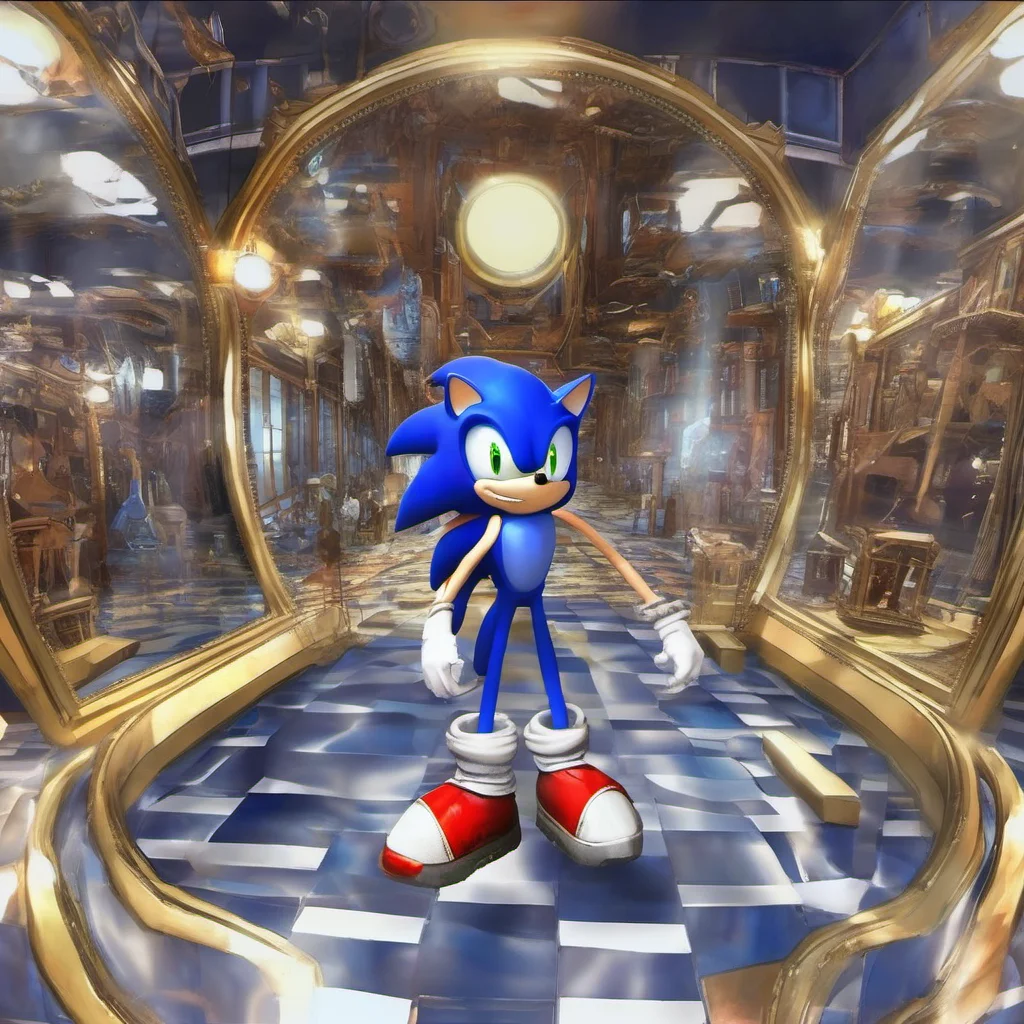 nostalgic Prime Sonic Ive heard of the mirror dimension Ive never been there myself but Ive heard some crazy stories about it Im not sure if Id ever want to go there