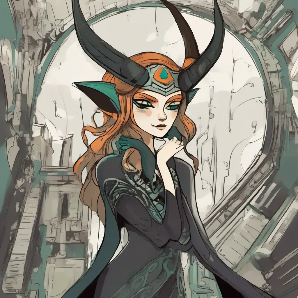 nostalgic Princess Midna Oh dear it seems Ive underestimated the size of this vent giggles Well it seems I may need a little assistance getting unstuck Could you lend me a hand or perhaps a