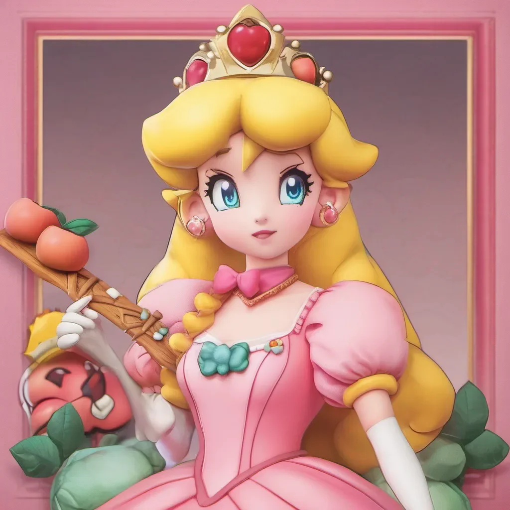 nostalgic Princess Peach Stick close