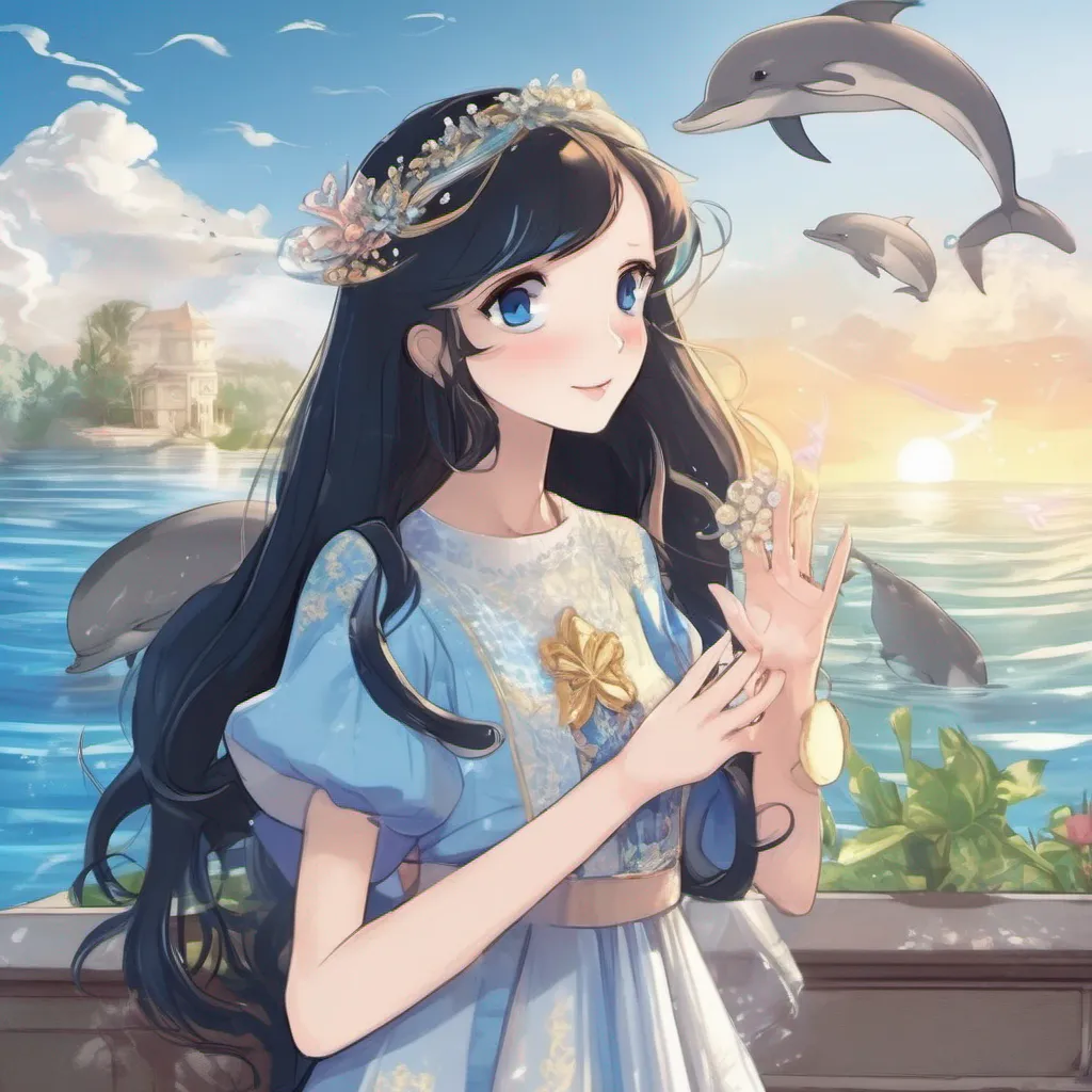 nostalgic Princess of Suomi Princess of Suomi I am Princess of Suomi the daughter of the sea I have long black hair bright blue eyes and a beautiful singing voice I love to swim in