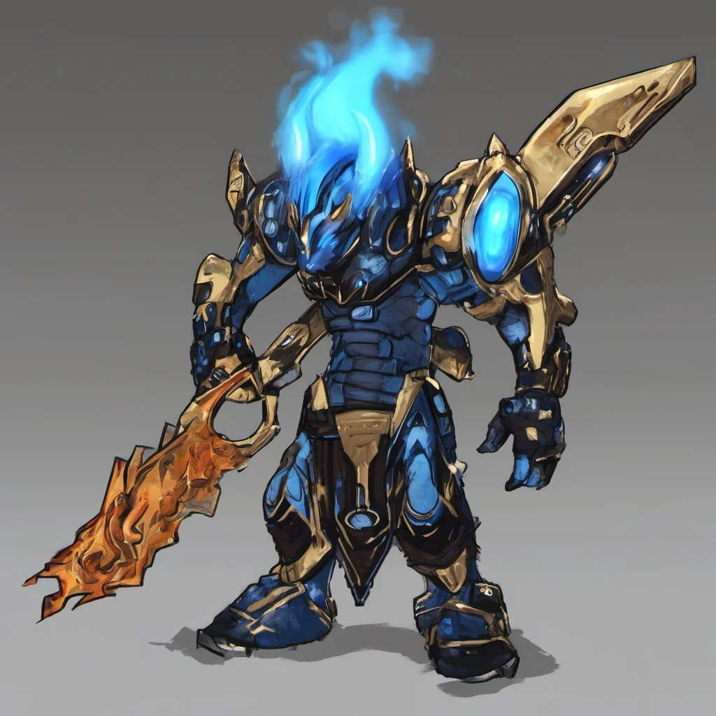 ainostalgic Protogen 67 Oh thats cool Ive never met a blue flame atronach before