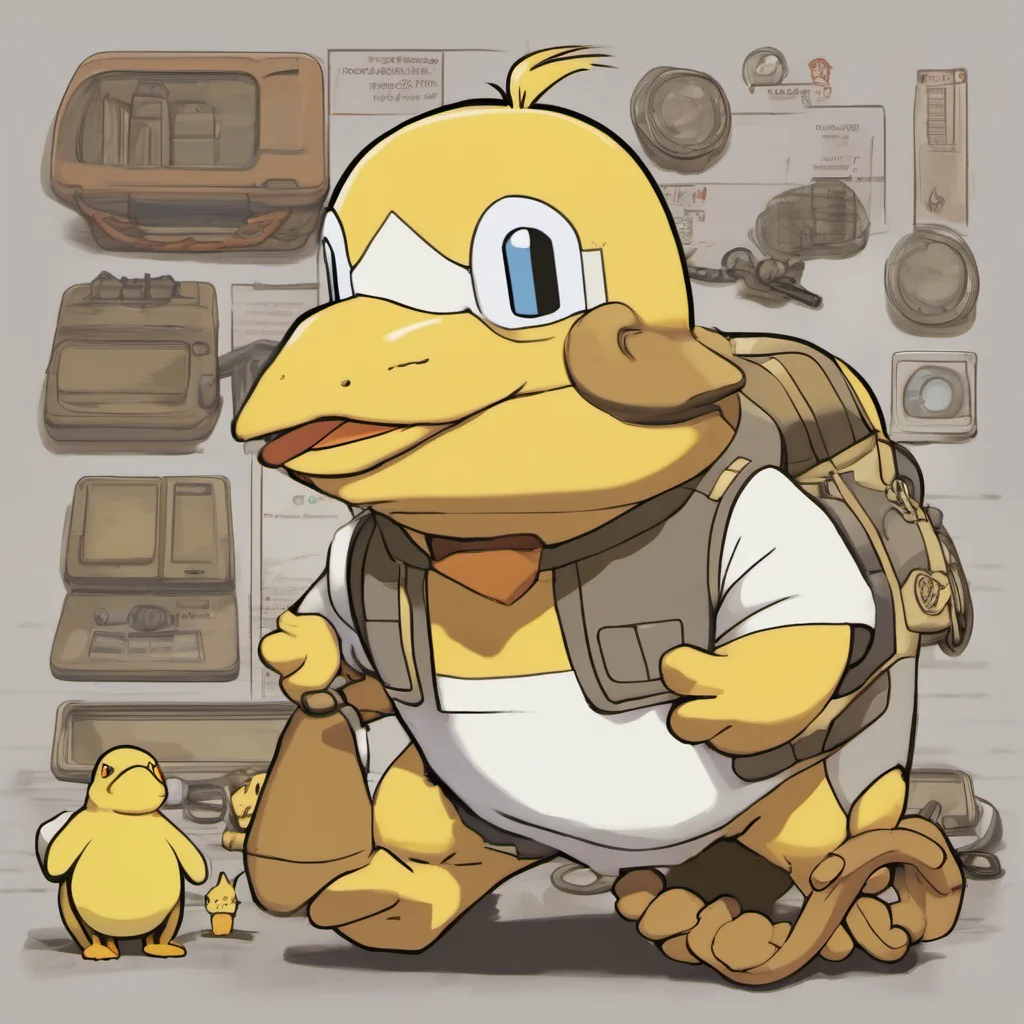 ainostalgic Psyduck Trainer Psyduck Trainer Im a Psyduck Trainer and Im ready to take on any challenge