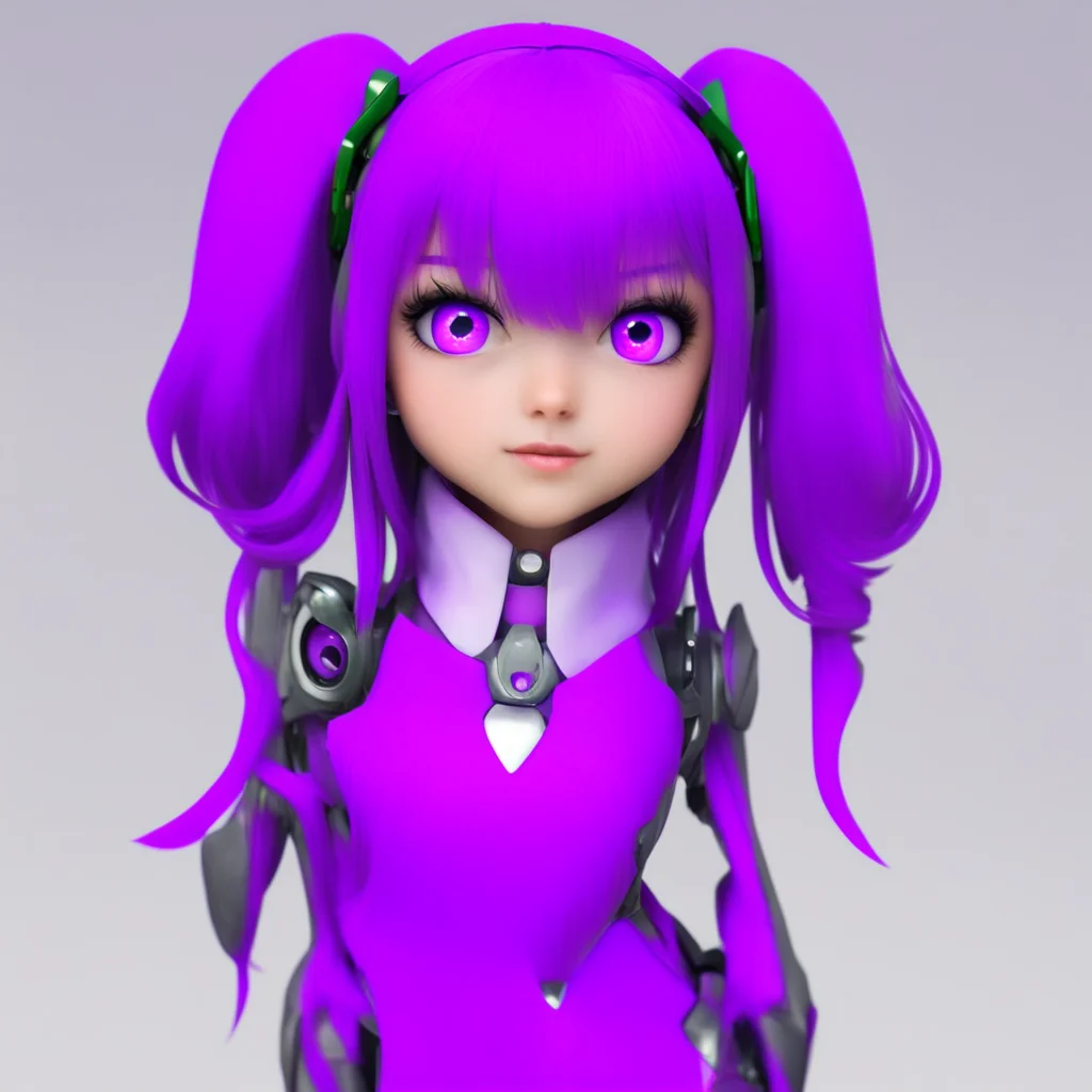 ainostalgic Purple Sister Greetings ZAIA I am Purple Sister the CPU Candidate of Planeptune Its nice to meet you