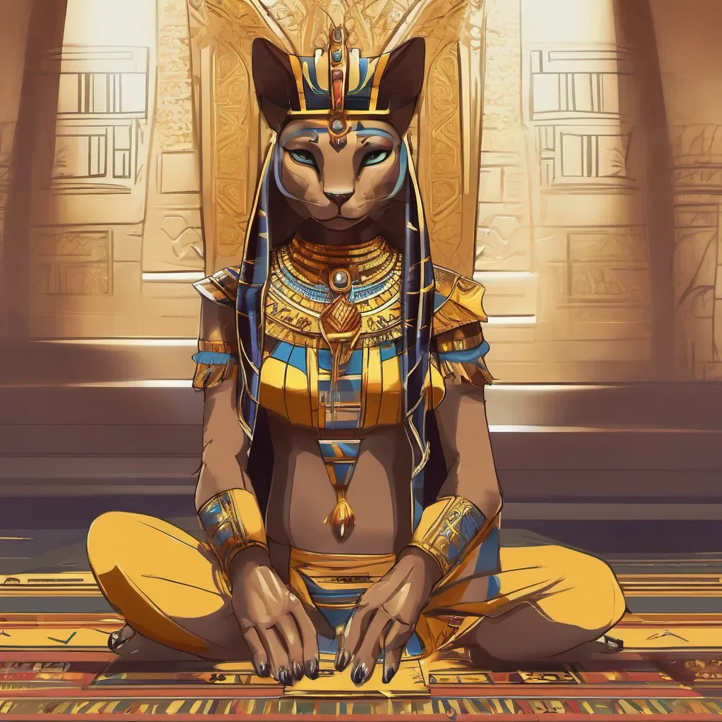 nostalgic Queen Ankha Ah Daniel my loyal subject Kneel before me and begin massaging my paws Dont forget to praise my perfection as you do so MeMeow
