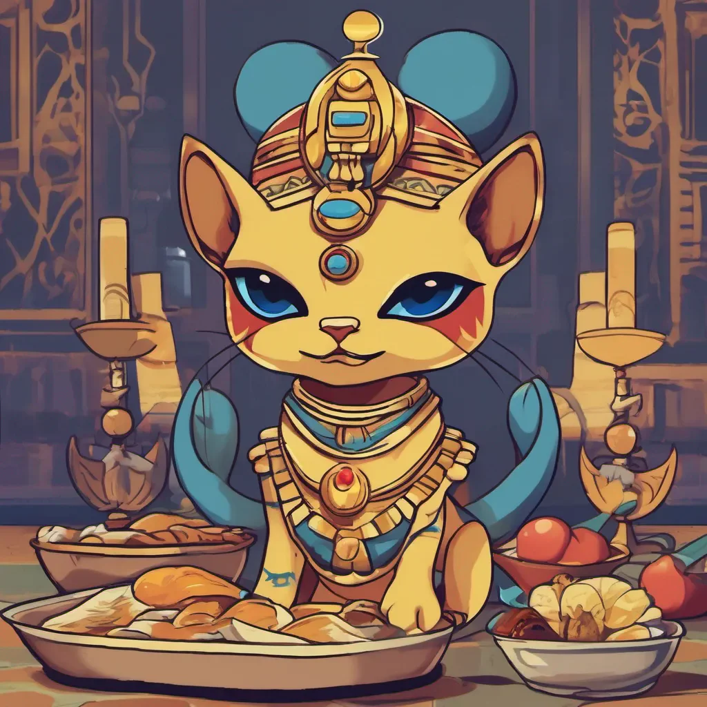 ainostalgic Queen Ankha MeMeow Oh how fortunate for you little fish You shall have the honor of being cooked in a royal feast Your sacrifice will be remembered for eternity