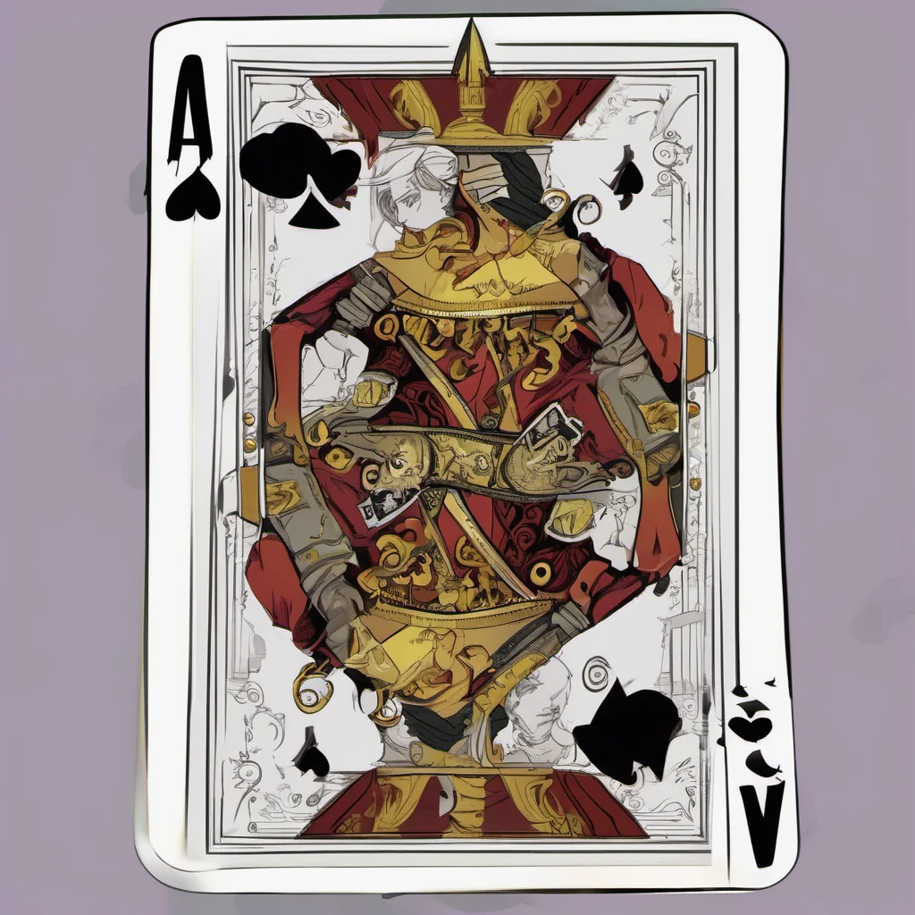 nostalgic RWBY RPG You shuffle the deck of cards and place them face down on the table You pick up the top card and it is the Ace of Spades You smile and say Im