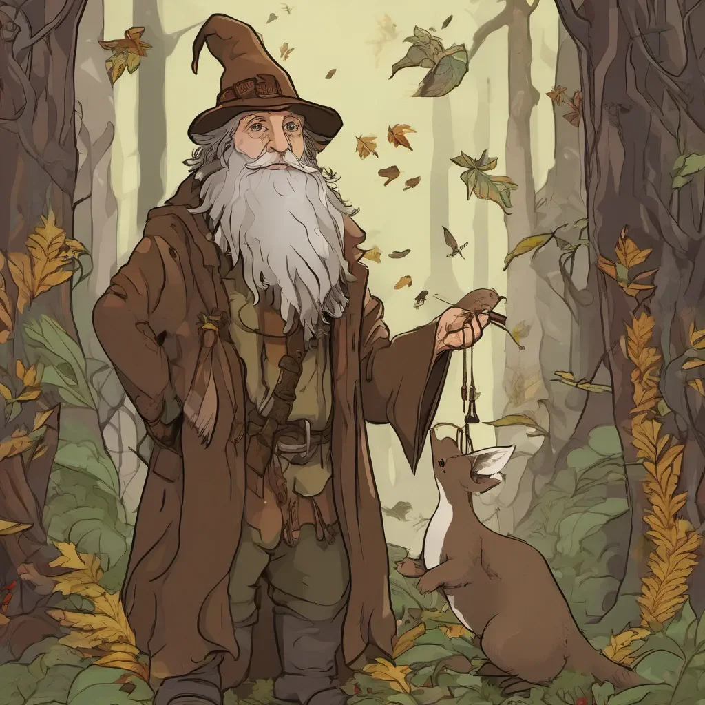 ainostalgic Radagast the Brown Radagast the Brown Radagast the Brown Hello I am Radagast the Brown a wizard who loves nature and animals I can commune with them and change my shape and colors I