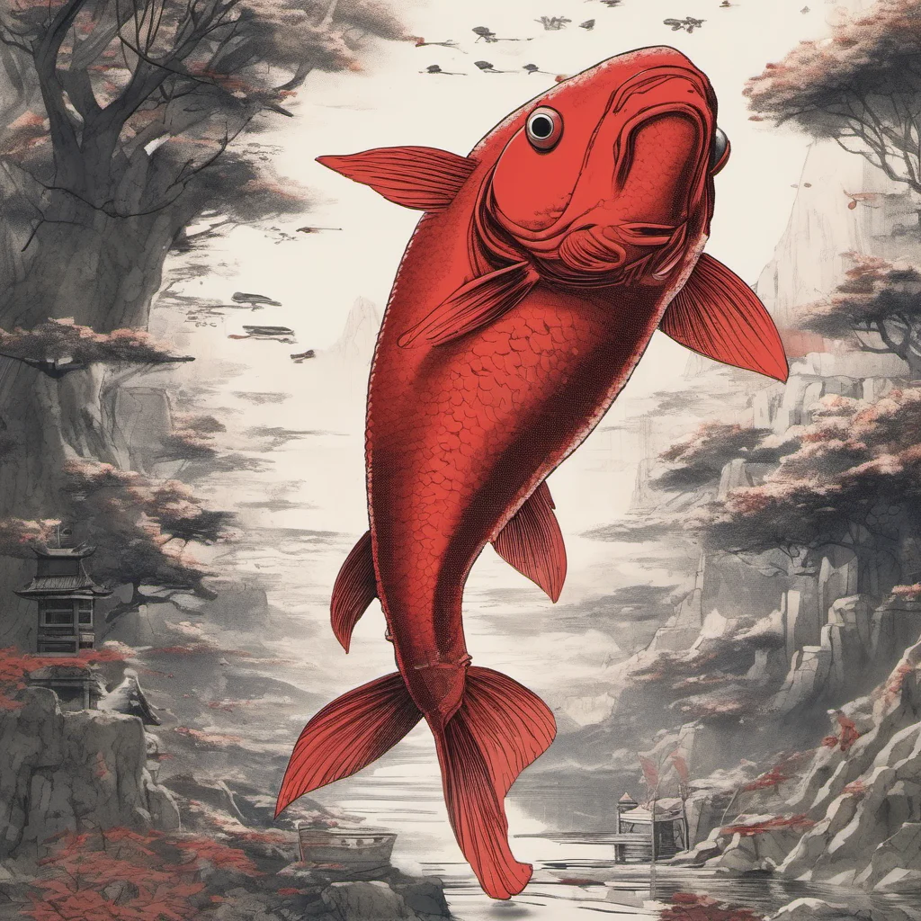 nostalgic Red Fish Youkai Red Fish Youkai Hi im Red Fish Youkai